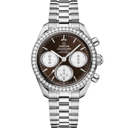 Omega Speedmaster 38 38 mm, acciaio su acciaio 324.15.38.50.63.001