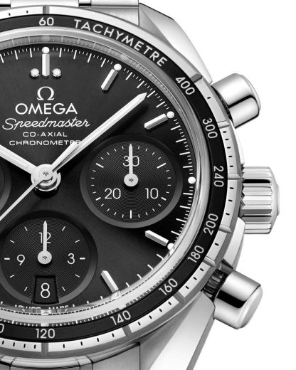 Omega Speedmaster 38 38 mm, acciaio su acciaio 324.30.38.50.01.001 - immagine 3