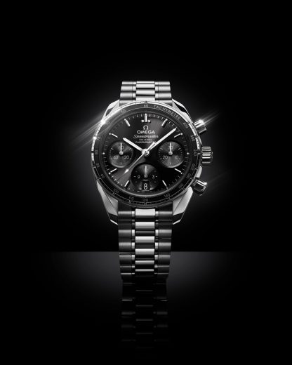 Omega Speedmaster 38 38 mm, acciaio su acciaio 324.30.38.50.01.001 - immagine 5