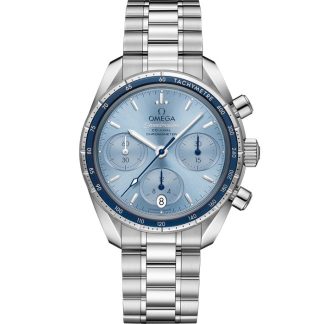 Omega Speedmaster 38 38 mm, acciaio su acciaio 324.30.38.50.03.001