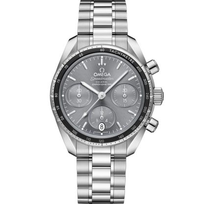 Omega Speedmaster 38 38 mm, acciaio su acciaio 324.30.38.50.06.001