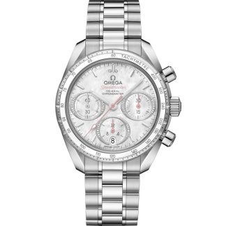 Omega Speedmaster 38 38 mm, acciaio su acciaio 324.30.38.50.55.001