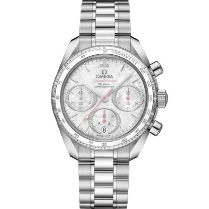Omega Speedmaster 38 38 mm, acciaio su acciaio 324.30.38.50.55.001