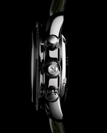 Omega Speedmaster 38 38 mm, acciaio su alligatore 324.18.38.50.60.001 - immagine 6