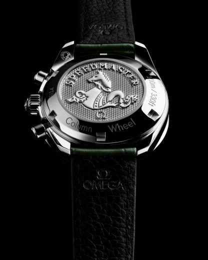Omega Speedmaster 38 38 mm, acciaio su alligatore 324.18.38.50.60.001 - immagine 7