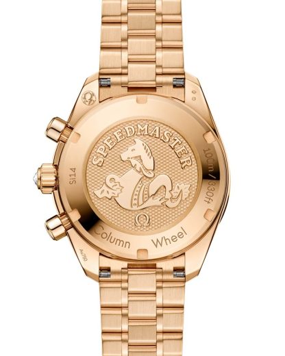 Omega Speedmaster 38 38 mm, oro Moonshine™ su oro Moonshine™ 324.55.38.50.60.001 - immagine 2