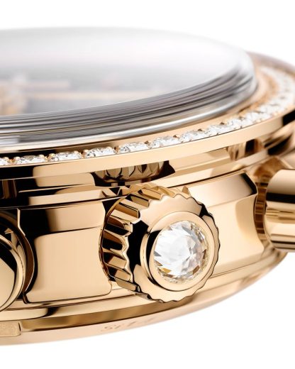 Omega Speedmaster 38 38 mm, oro Moonshine™ su oro Moonshine™ 324.55.38.50.60.001 - immagine 4