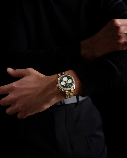 Omega Speedmaster 38 38 mm, oro Moonshine™ su oro Moonshine™ 324.55.38.50.60.001 - immagine 5