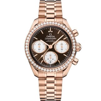Omega Speedmaster 38 38 mm, oro Sedna™ su oro Sedna™ 324.55.38.50.63.001