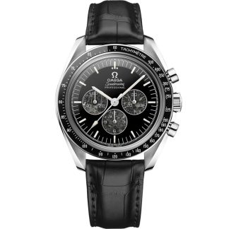 Omega Speedmaster Calibro 321 42 mm, platino su cinturino di pelle 311.93.42.30.99.001