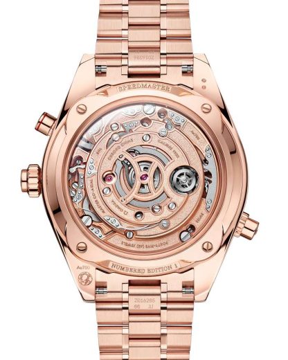 Omega Speedmaster Chrono Chime 45 mm, oro Sedna™ su oro Sedna™ 522.50.45.52.03.001 - immagine 2