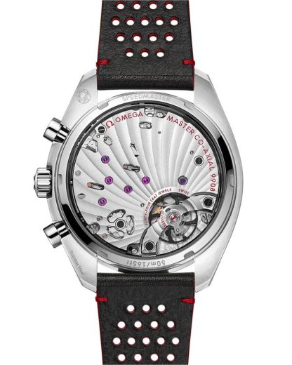 Omega Speedmaster Chronoscope 43 mm, acciaio su cinturino di pelle 329.32.43.51.02.001 - immagine 2