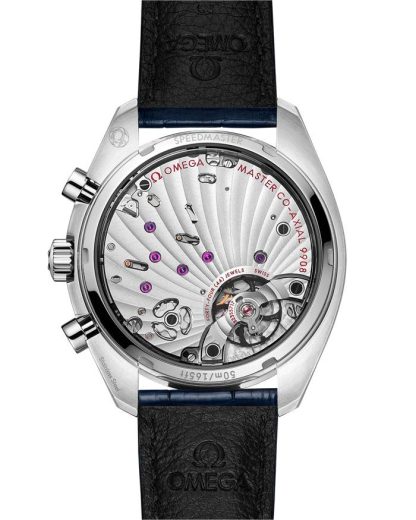 Omega Speedmaster Chronoscope 43 mm, acciaio su cinturino di pelle 329.33.43.51.02.001 - immagine 2