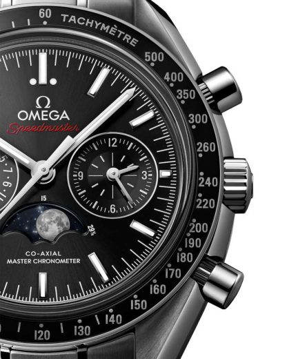 Omega Speedmaster Fasi lunari 44,25 mm, acciaio su acciaio 304.30.44.52.01.001 - immagine 2