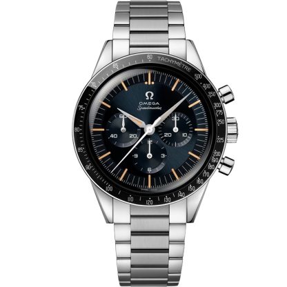 Omega Speedmaster First OMEGA in Space 39,7 mm, acciaio su acciaio 310.30.40.50.06.001