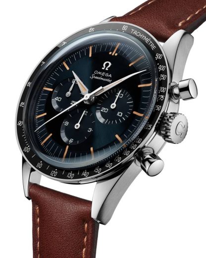 Omega Speedmaster First OMEGA in Space 39,7 mm, acciaio su cinturino di pelle 310.32.40.50.06.002 - immagine 3