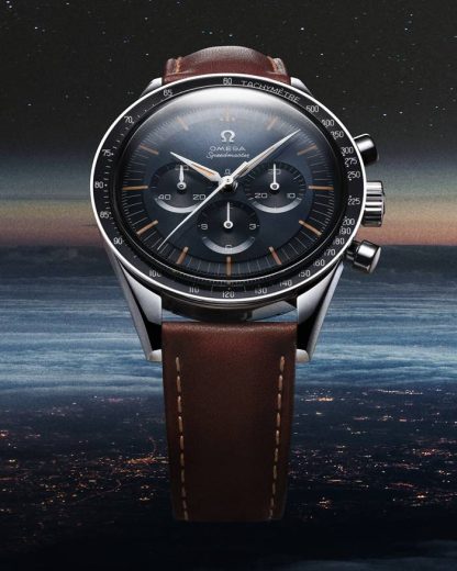 Omega Speedmaster First OMEGA in Space 39,7 mm, acciaio su cinturino di pelle 310.32.40.50.06.002 - immagine 5