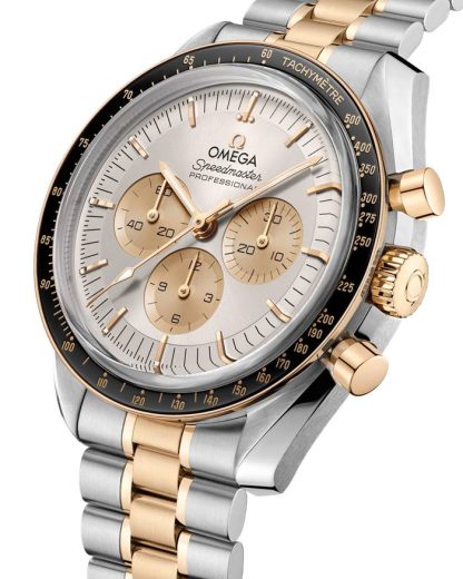Omega Speedmaster Moonwatch Professional 42 mm, acciaio - oro Moonshine™ su acciaio-oro Moonshine™ 310.20.42.50.02.001 - immagine 4
