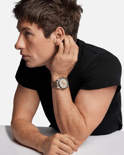 Omega Speedmaster Moonwatch Professional 42 mm, acciaio - oro Moonshine™ su acciaio-oro Moonshine™ 310.20.42.50.02.001 - immagine 6