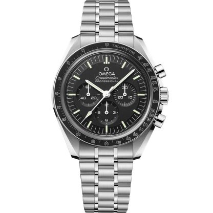 Omega Speedmaster Moonwatch Professional 42 mm, acciaio su acciaio 310.30.42.50.01.002
