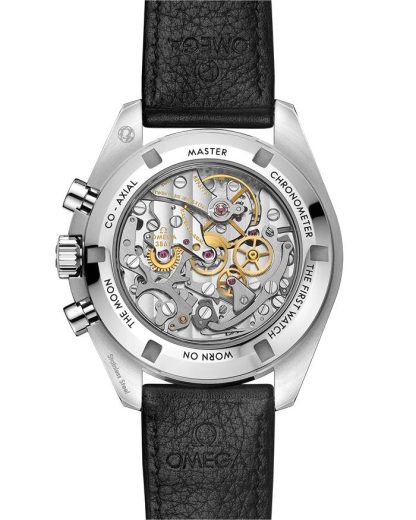 Omega Speedmaster Moonwatch Professional 42 mm, acciaio su cinturino di pelle 310.32.42.50.01.002 - immagine 2