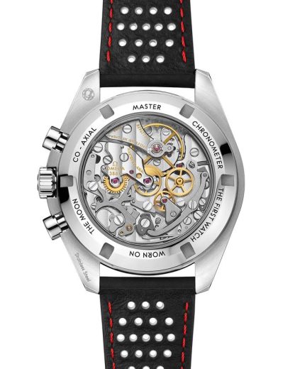 Omega Speedmaster Moonwatch Professional 42 mm, acciaio su cinturino di pelle 310.32.42.50.04.002 - immagine 2
