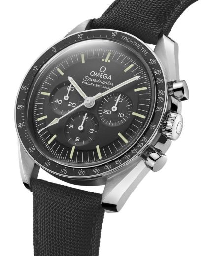 Omega Speedmaster Moonwatch Professional 42 mm, acciaio su cinturino in tessuto rivestito in nylon 310.32.42.50.01.001 - immagine 4