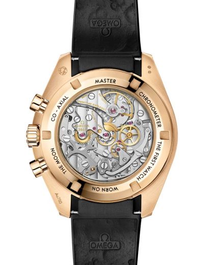 Omega Speedmaster Moonwatch Professional 42 mm, oro Moonshine™ su cinturino in caucciù 310.62.42.50.99.001 - immagine 2