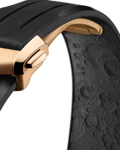 Omega Speedmaster Moonwatch Professional 42 mm, oro Moonshine™ su cinturino in caucciù 310.62.42.50.99.001 - immagine 3