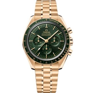 Omega Speedmaster Moonwatch Professional 42 mm, oro Moonshine™ su oro Moonshine™ 310.60.42.50.10.001