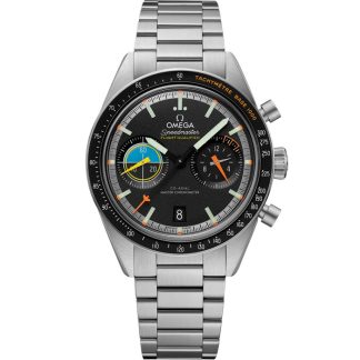 Omega Speedmaster Pilot 40,85 mm, acciaio su acciaio 332.10.41.51.01.002