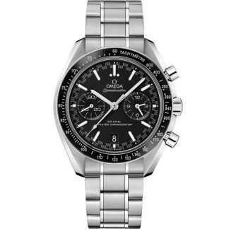 Omega Speedmaster Racing 44,25 mm, acciaio su acciaio 329.30.44.51.01.001