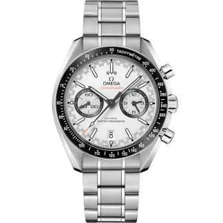 Omega Speedmaster Racing 44,25 mm, acciaio su acciaio 329.30.44.51.04.001