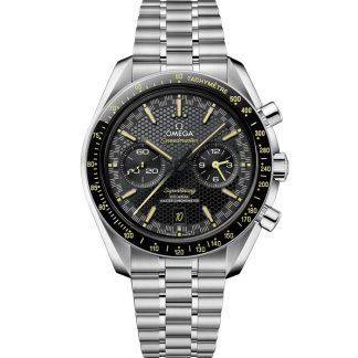 Omega Speedmaster Super Racing 44,25 mm, acciaio su acciaio 329.30.44.51.01.003