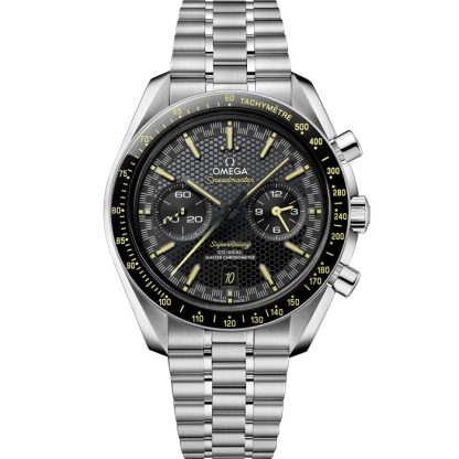 Omega Speedmaster Super Racing 44,25 mm, acciaio su acciaio 329.30.44.51.01.003