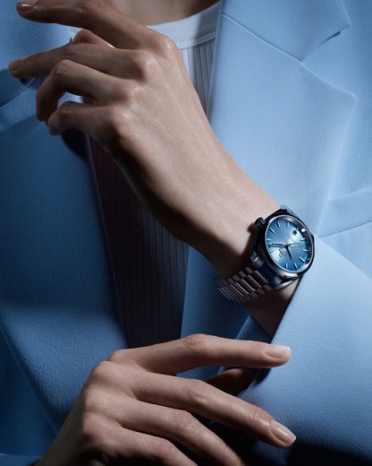 Omega Summer Blue Seamaster Aqua Terra 150M 38 mm, acciaio su acciaio 220.10.38.20.03.004 - immagine 3