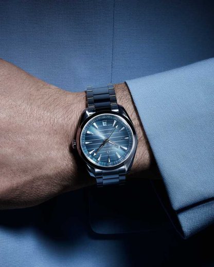 Omega Summer Blue Seamaster Aqua Terra 150M 41 mm, acciaio su acciaio 220.10.41.21.03.005 - immagine 4