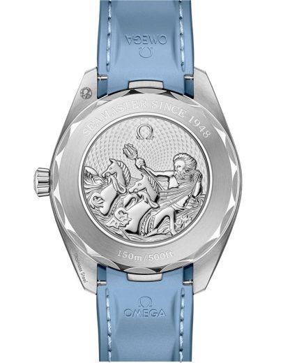 Omega Summer Blue Seamaster Aqua Terra 150M 41 mm, acciaio su cinturino in caucciù 220.12.41.21.03.008 - immagine 2