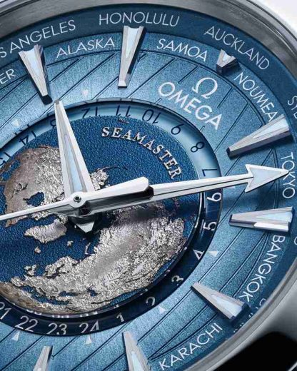 Omega Summer Blue Seamaster Aqua Terra 150M 43 mm, acciaio su acciaio 220.10.43.22.03.002 - immagine 3