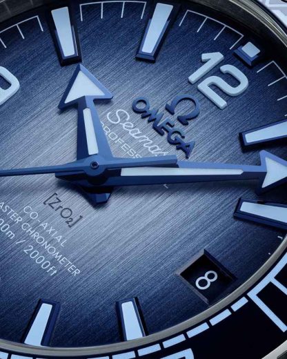 Omega Summer Blue Seamaster Planet Ocean 600M 39,5 mm, acciaio su acciaio 215.30.40.20.03.002 - immagine 3