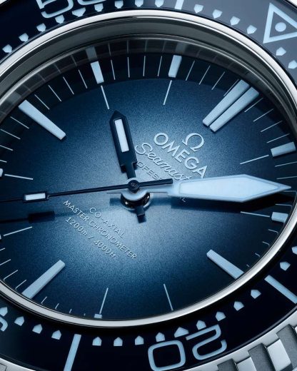 Omega Summer Blue Seamaster Ploprof 1200M 55x45 mm, O-MEGASTEEL su cinturino in caucciù 227.32.55.21.03.001 - immagine 3