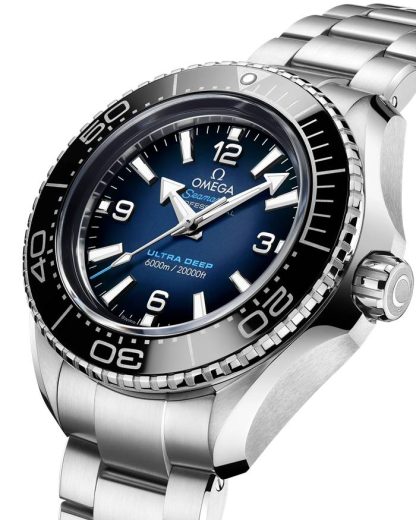 Omega Ultra Deep Seamaster Planet Ocean 6000M 45,5 mm, O-MEGASTEEL su O-MEGASTEEL 215.30.46.21.03.001 - immagine 3