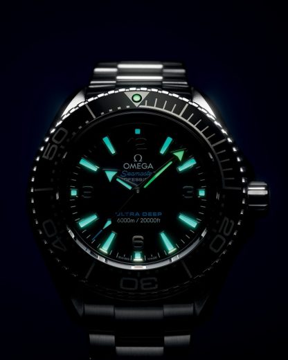 Omega Ultra Deep Seamaster Planet Ocean 6000M 45,5 mm, O-MEGASTEEL su O-MEGASTEEL 215.30.46.21.03.001 - immagine 4