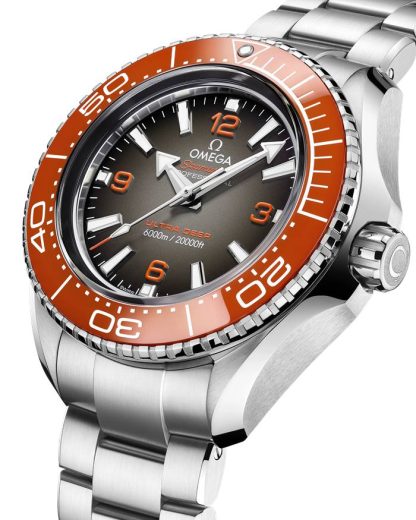 Omega Ultra Deep Seamaster Planet Ocean 6000M 45,5 mm, O-MEGASTEEL su O-MEGASTEEL 215.30.46.21.06.001 - immagine 3