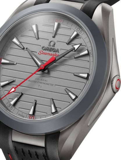 Omega Ultra Light Seamaster Aqua Terra 150M 41 mm, titanio su cinturino in caucciù 220.92.41.21.06.001 - immagine 3